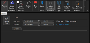 Calendar Event - Invite Button